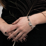 Serie Elena "Armband Blatt"